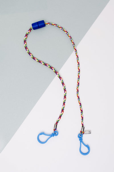 Keep Your Kids Safe Multi-Use Lanyard in Blue