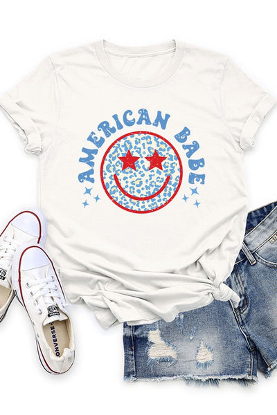 American Babe Graphic Tee