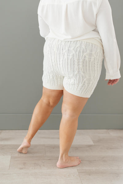 Annie Knit Bottoms in Cream