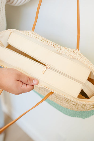 Beach Bag In Blue