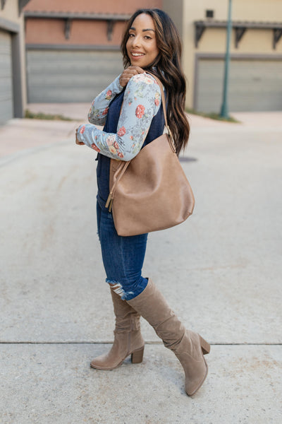 Bits Of Floral And A Zipper Hoodie