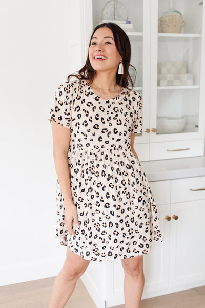 Feline Flare Day Dress