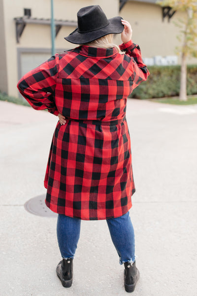 Great And Grand Plaid Top