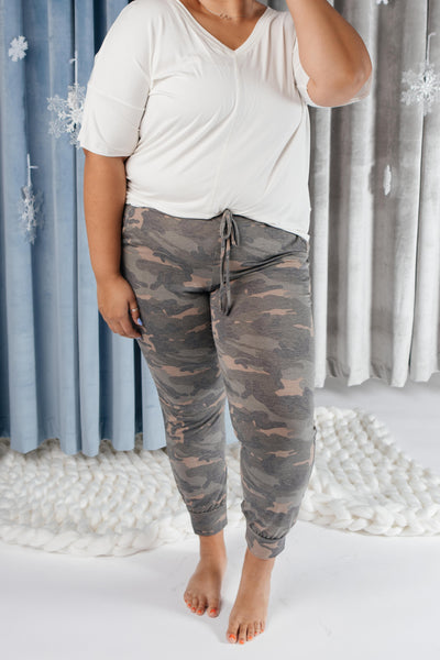 Hidden In Comfort Camo Joggers