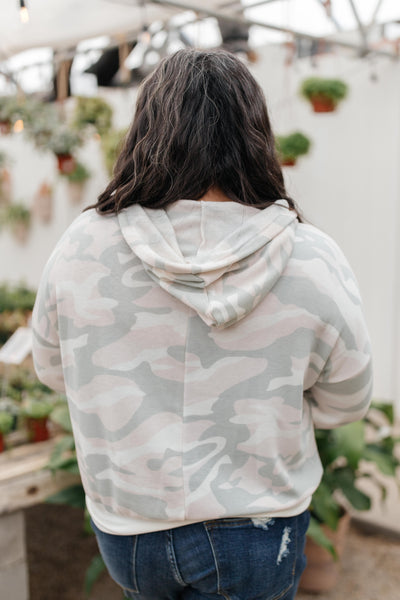 Pastel Meets Camo Hoodie