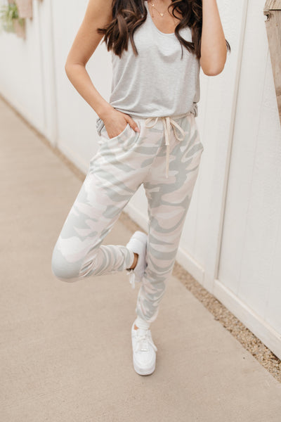 Pastel Meets Camo Joggers