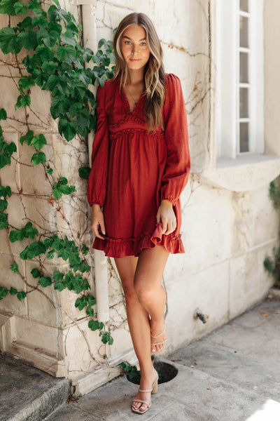 Ruffles and Reds Dress