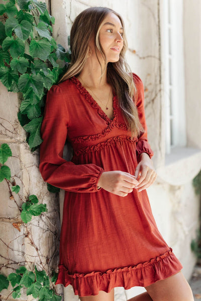 Ruffles and Reds Dress