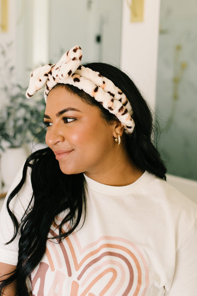 Self Care Animal Print Headband