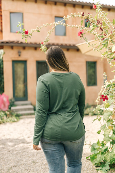 Tiffany Top in Olive