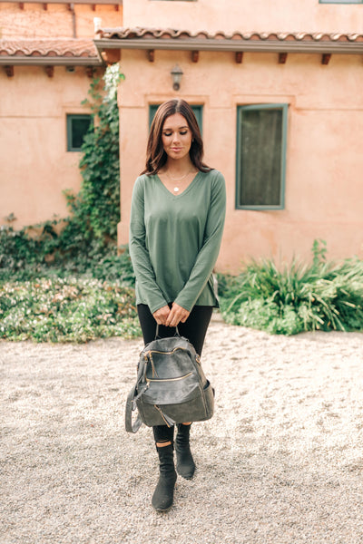 Tiffany Top in Olive