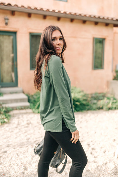 Tiffany Top in Olive