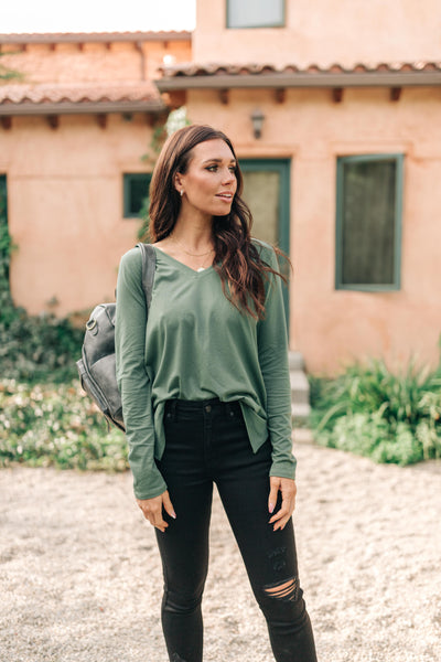 Tiffany Top in Olive