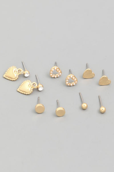 Valentine's Day Stud Earrings