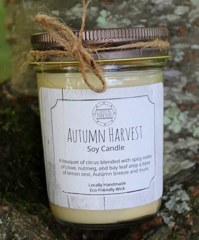 Autumn Harvest Soy Candle 8 oz - Cash and Company Clothing
