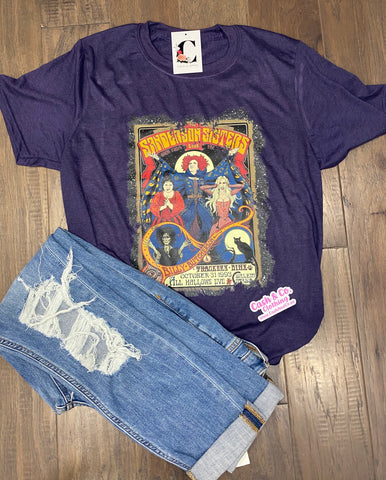 Sanderson Sisters Vintage Graphic Tee - Cash and Company Clothing