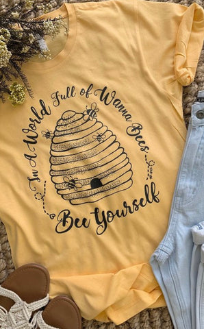 Bee Yourself Tee - Cash and Company Clothing