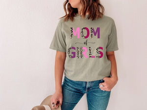 Mom of Girls Graphic Tee