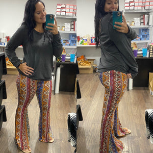 Boho Booty Flares - Cash and Company Clothing