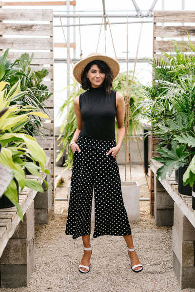 Polka Dot Gaucho Pants