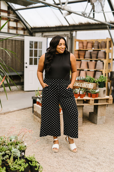 Polka Dot Gaucho Pants