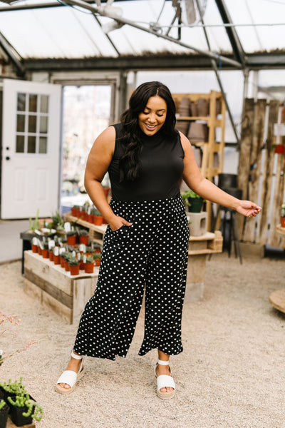 Polka Dot Gaucho Pants