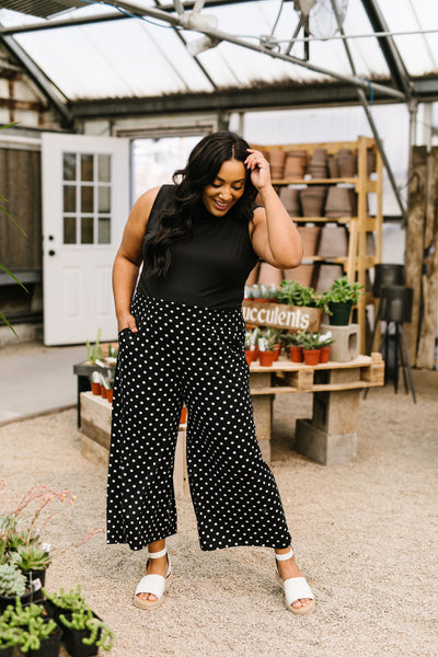 Polka Dot Gaucho Pants