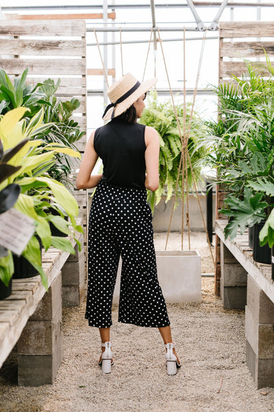 Polka Dot Gaucho Pants