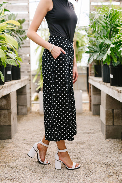 Polka Dot Gaucho Pants