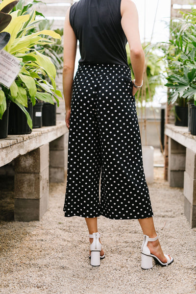 Polka Dot Gaucho Pants