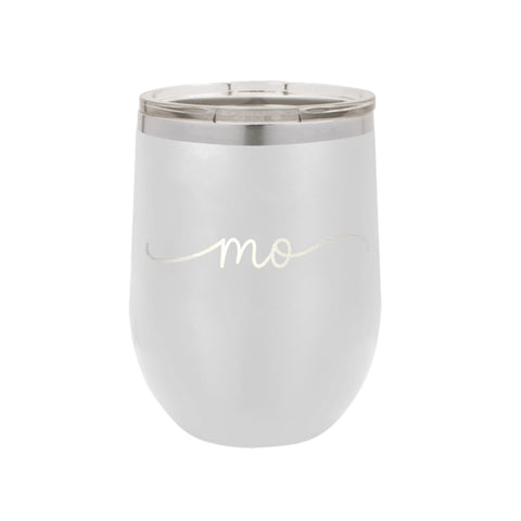 Missouri Rep Your State White 12oz Insulated Tumbler