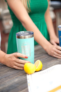 Sunrise Teal  20oz Insulated Tumbler