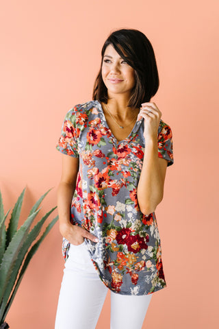 Wild Garden V-Neck